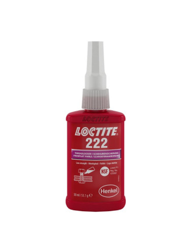 1 x Patch Nylon low strength 50ML LOCTITE 222