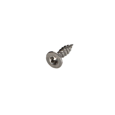 1 x Chipboard Screw Tekor Stainless Steel A2 Countersunk Head With Serration T10 3X16 Full Thread cut Type 17 Drilling