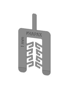 WEDGE Fork 55X40 Thickness 1 White