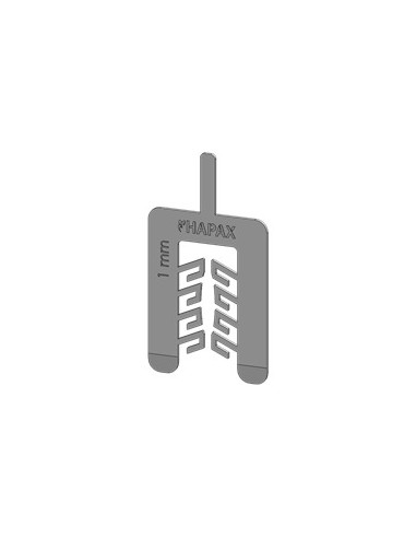 1 x WEDGE Fork 55X40 Thickness 1 White