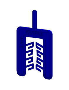 WEDGE Fork 55X40 Thickness 2 Blue