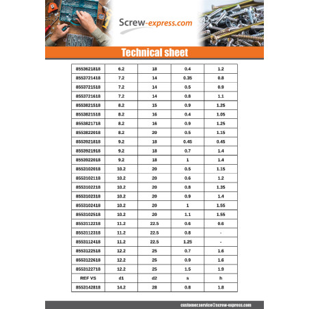 1 x Washer Conical SPRING Stainless Steel 3.2X6X0.3