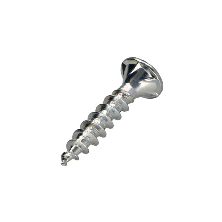 1 x Chipboard Screw Countersunk Head Pozi 5X20 Zinc Plated
