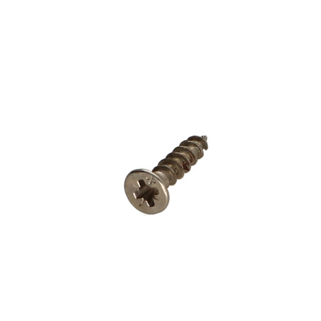 1 x Chipboard Screw Countersunk Head Pozi 3X15 Nickel Plated micro screw