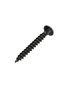 Chipboard Screw Countersunk Head Pozi 3x30 Black Zinc... 2