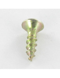 Chipboard Screw Countersunk Head Pozi 3.5X17 Yellow Zinc 2