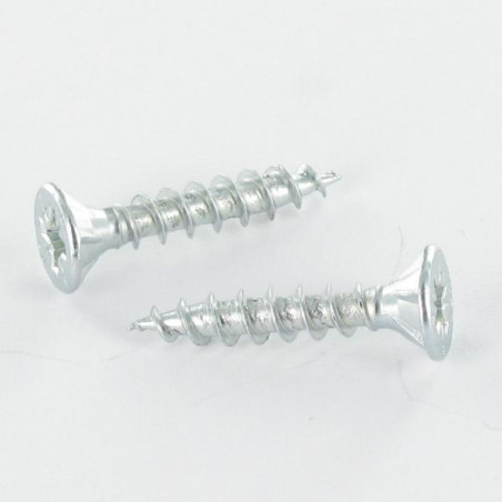 1 x Chipboard Screw Countersunk Head Pozi 3.5X40 Zinc Plated