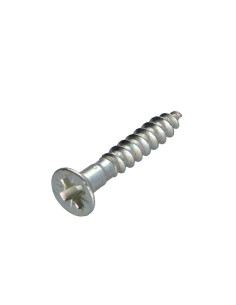 Wood Screw Countersunk Head Pozi PZ2 5X30 Zinc Plated
