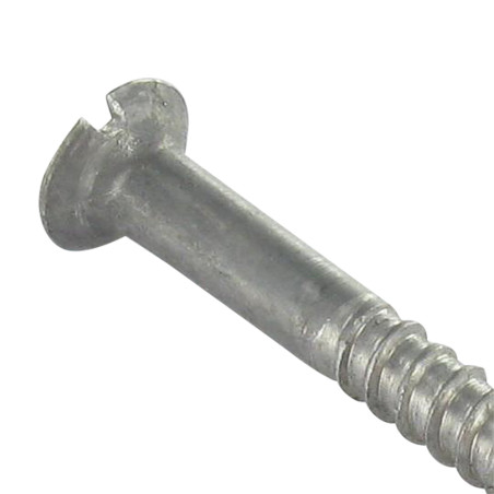 1 x Wood Screw Countersunk Head Pozi PZ1 3X35 Steel micro screw