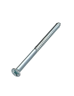 Wood Screw Countersunk Head Pozi 3 6X100 Zinc Plated