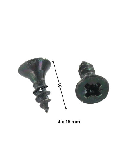 1 x Chipboard Screw Countersunk Head Pozi PZ2...