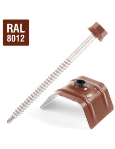 Self Drilling with jumper for roofing 2 pieces Type C1...