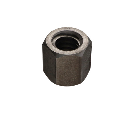 1 x Hexagonal nut SKM Round Head 10X2 Trapezoidal Right Steel