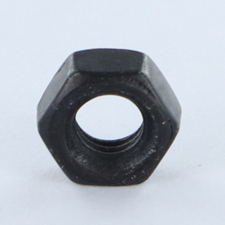 1 x Nut Hexagonal M6 Class 8 Reinforced black nickel zinc steel - High resistance to corrosion