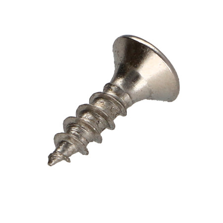 1 x Chipboard Screw Countersunk Head Pozi PZ2 3.5X13 Full Thread Nickel Plated