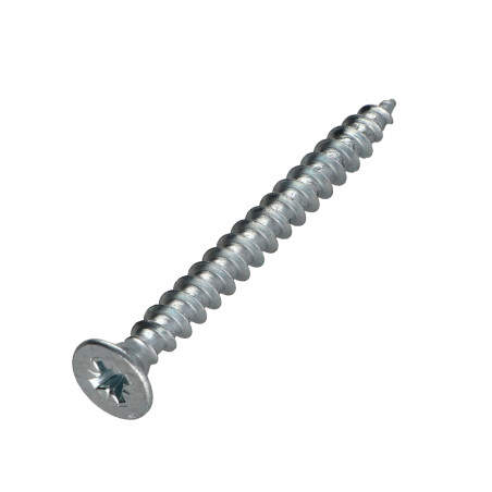 1 x Savis Chipsboard Screw Premium Countersunk Head Pozi 3 6X60 Zinc Plated