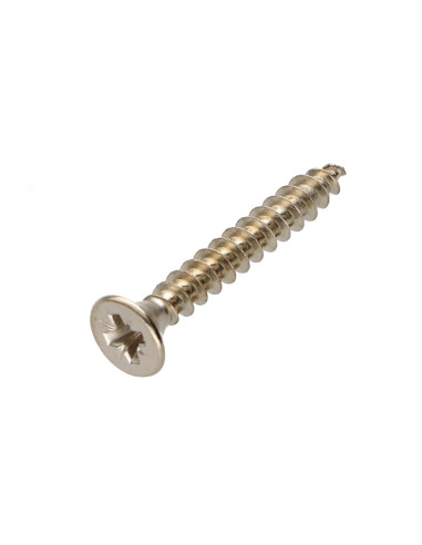 1 x Chipboard Screw Countersunk Head Pozi PZ2...