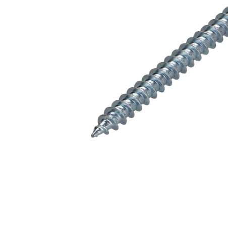 1 x Savis Chipsboard Screw Countersunk Head Pozi 2 5X65 Zinc Plated