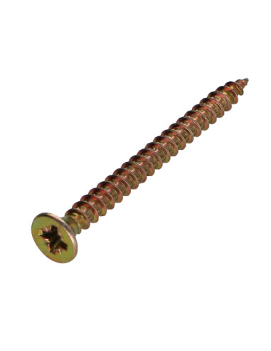 1 x Chipboard Screw Countersunk Head Pozi PZ1...