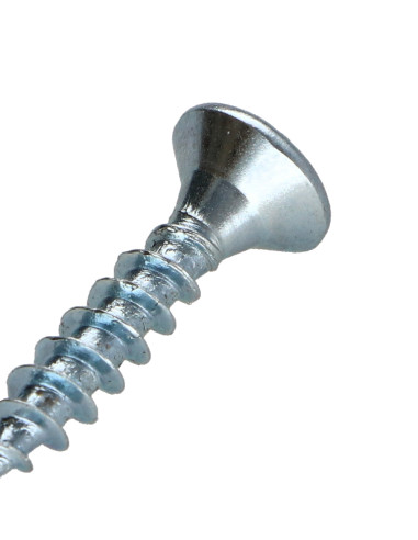 1 x Chipboard Screw Countersunk Head Pozi N°1...