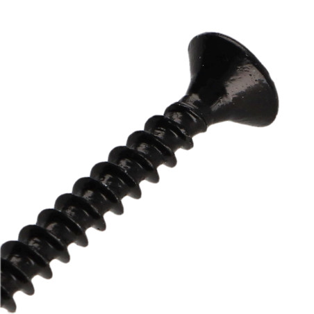 1 x Savis Chipsboard Screw Countersunk Head Pozi 2 4.5X35 Full Thread Black Zinc Plated