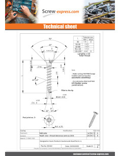 Chipboard Screw Premium Countersunk Head Pozi PZ3 6X80...