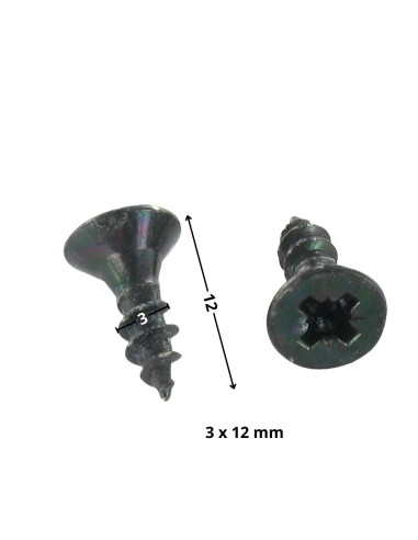1 x Chipboard Screw Countersunk Head Pozi PZ1...