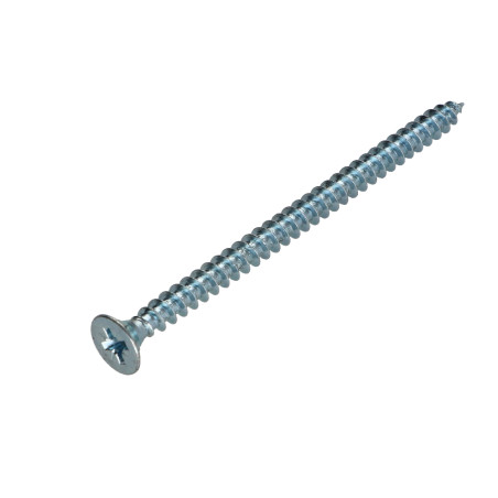 1 x Chipboard Screw Countersunk Head Pozi 5X80 Zinc Plated