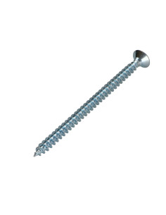 Chipboard Screw Countersunk Head Pozi 5X80 Zinc Plated 2