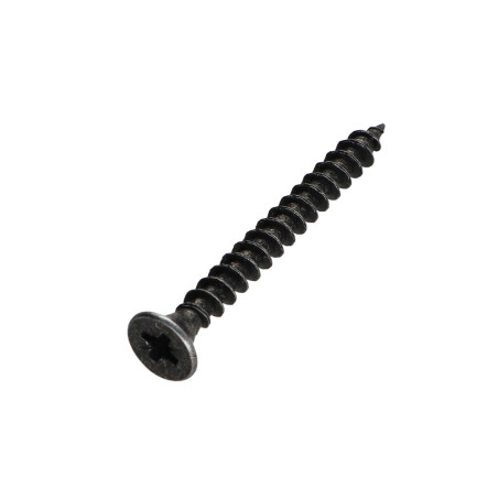 1 x Savis Chipsboard Screw Premium Countersunk Head Pozi 2 4.5X45 Black Zinc Plated
