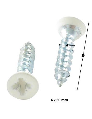 1 x Chipboard Screw Countersunk Head Pozi PZ2...