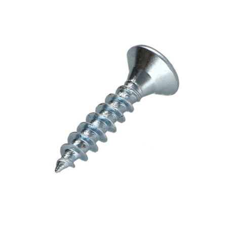 1 x Chipboard Screw Countersunk Head Pozi N°1 3X15 Full Thread Zinc Plated micro screw