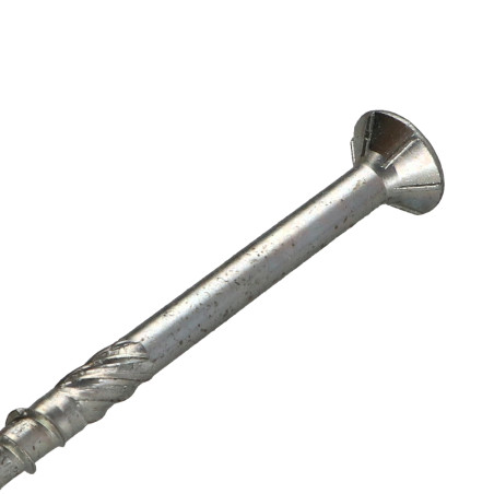 1 x Chipboard Screw Countersunk Head With Serration 8X140 Thread Length: 84 T40 Zinc Plated