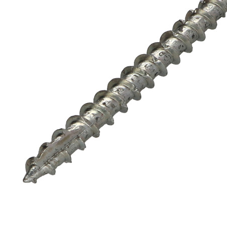 1 x Chipboard Screw Countersunk Head With Serration 8X140 Thread Length: 84 T40 Zinc Plated