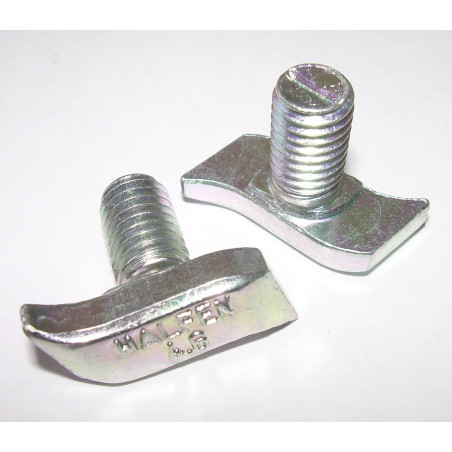 1 x Machine Screw Hammer Head M8/15 22.5 Zinc Plated