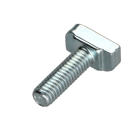 1 x Machine Screw Hammer Head M6X20 20X12 Class 8.8 Zinc Plated