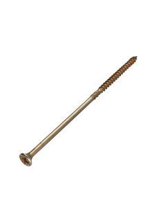 Chipboard Screw Countersunk Head Pozi 6X160 Partial...