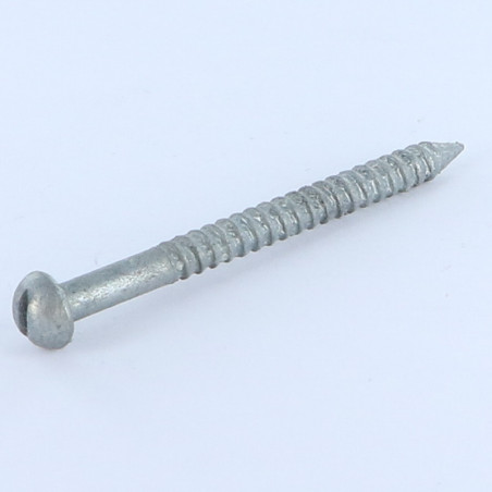 1 x Stuffing Screw Hot Dip Galvanized Round Head Slotted 5X60 R23260