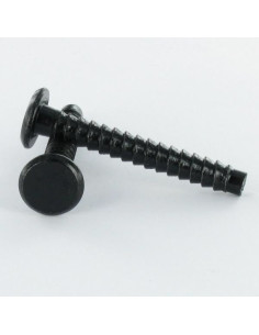 Security Screw Stuffing 7X50 Black Zinc Plated 48 Hour...