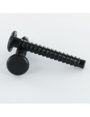 1 x Security Screw Stuffing 7X50 Black Zinc...