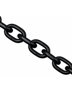 M lifting chain Grade 80 10MM black varnished steel (Sold...