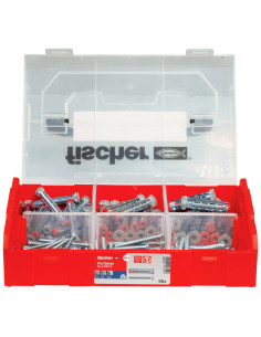 Set of Screw And Plug Metallic Fischer DUOHM S 2