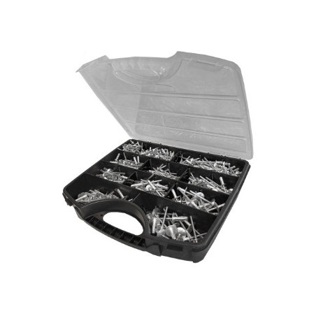 1 x Set of 500 Multigrip blind rivets Aluminum Steel Rod DEGOMETAL