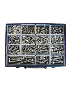 Set of 570 Machine Screw Hexagonal Head Full Thread... 2