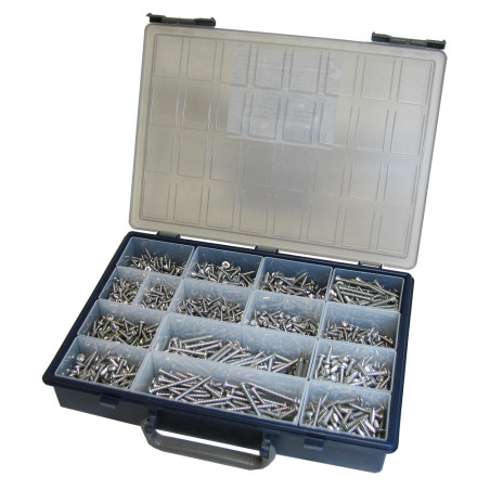 1 x Set of 1684 Thread Rolling Screw Countersunk Head Round Head Pozi Stainless Steel A2 Bit