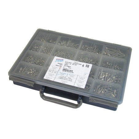 1 x Set of 1684 Thread Rolling Screw Countersunk Head Round Head Pozi Stainless Steel A2 Bit