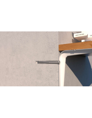 Bucket of 500 Hammer Plug With Screw 6X40 Zinc...