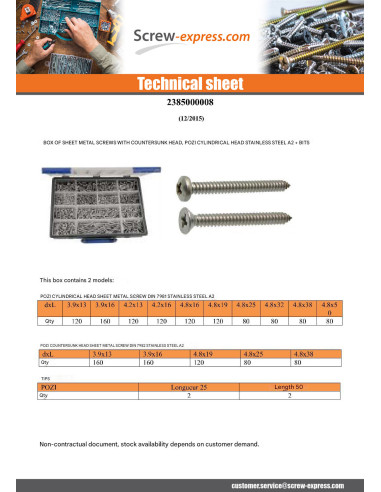 1 x Set of 1684 Thread Rolling Screw...