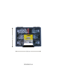 Set of 140 Plug With Screw 2