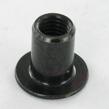 1 x Binder Nuts Flat Head Head Diameter: 15 Diameter Of Body 9 Lengh Under Head 18 M6 Hexagon Socket 4 Black Zinc Plated